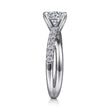Load image into Gallery viewer, Gabriel &amp; Co. &quot;Morgan&quot; Bypass Twist Diamond Engagement Ring
