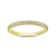 Load image into Gallery viewer, Gabriel &amp; Co. &quot;Morgan&quot; Classic Straight Diamond Wedding Ring

