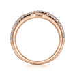 Load image into Gallery viewer, Gabriel &amp; Co. Open Pave Wide Diamond Band
