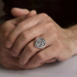 Load image into Gallery viewer, Gabriel &amp; Co. Ornate Cross Signet Ring
