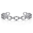 Load image into Gallery viewer, Gabriel &amp; Co. Oval Link Cuff Bangle Bracelet
