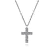 Load image into Gallery viewer, Gabriel &amp; Co. Pave Diamond Cross Pendant
