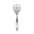 Load image into Gallery viewer, Gabriel &amp; Co. Pearl and Diamond Ring
