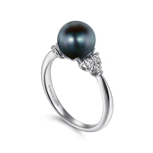 Load image into Gallery viewer, Gabriel &amp; Co. Pearl and Diamond Ring
