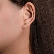 Load image into Gallery viewer, Gabriel &amp; Co. Puff Heart Stud Earrings
