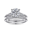 Load image into Gallery viewer, Gabriel &amp; Co. Sculptured Shoulder Diamond Engagement Ring
