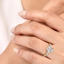 Load image into Gallery viewer, Gabriel &amp; Co. &quot;Sheryl&quot; Tapered Baguette Diamond Engagement Ring
