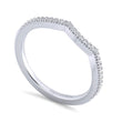 Load image into Gallery viewer, Gabriel &amp; Co. &quot;Sonya&quot; Curved Diamond Wedding Band
