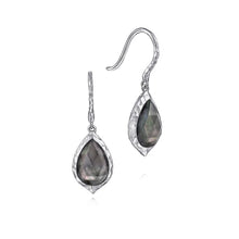 Load image into Gallery viewer, Gabriel &amp; Co. Souviens Sterling Silver &amp; Black Pearl Drop Earrings
