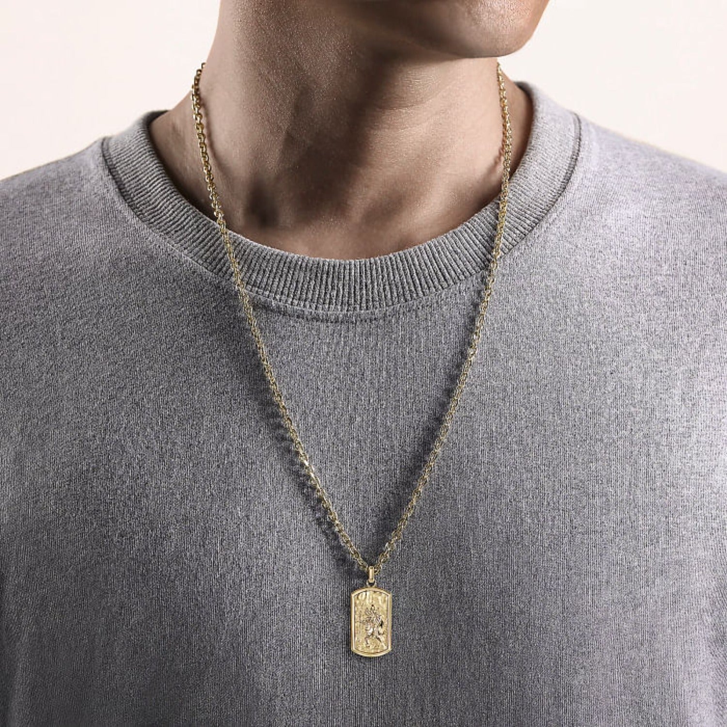 St Christopher Necklace - Gold | DANE Jewellery