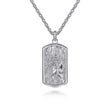 Load image into Gallery viewer, Gabriel &amp; Co. &quot;St. Christopher&quot; Dog Tag Pendant
