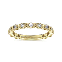 Load image into Gallery viewer, Gabriel &amp; Co. Stackable Diamond Ring with Bead Spacers
