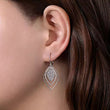Load image into Gallery viewer, Gabriel &amp; Co. Sterling Silver &amp; Gemstone Fashion Teardrop Earrings
