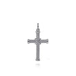 Load image into Gallery viewer, Gabriel &amp; Co. Sterling Silver Twisted Rope Cross Pendant with &quot;X&quot; Center
