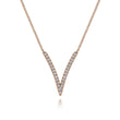 Load image into Gallery viewer, Gabriel &amp; Co. &quot;V&quot; Shaped Diamond Pendant
