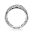 Load image into Gallery viewer, Gabriel &amp; Co. Wide Criss Cross Diamond Anniversary Band
