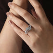 Load image into Gallery viewer, Gabriel &amp; Co. &quot;Zaira&quot; Bypass Twist Diamond Engagement Ring
