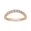 Load image into Gallery viewer, Gabriel &amp; Co. &quot;Zaira&quot; Curved Diamond Wedding Band
