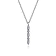 Load image into Gallery viewer, Gabriel Diamond Bar Pendant Necklace
