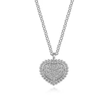 Load image into Gallery viewer, Gabriel Diamond Bujukan Heart Shaped Pendant Necklace
