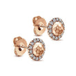 Load image into Gallery viewer, Gabriel Diamond Circle Pave Stud Earrings
