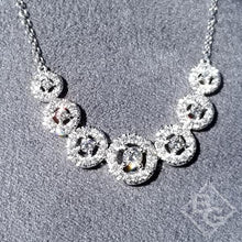 Load image into Gallery viewer, Gabriel Diamond Halo Indulgence Necklace
