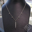 Load image into Gallery viewer, Gabriel Diamond Pave &quot;Slice&quot; Necklace
