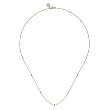 Load image into Gallery viewer, Gabriel Diamond Station Necklace
