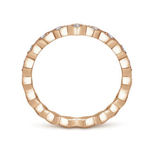 Load image into Gallery viewer, Gabriel &quot;Harlequin&quot; Stackable Ring
