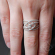 Load image into Gallery viewer, Gabriel &amp; Co. Intertwining &quot;Intermingled&quot; Diamond Right Hand Ring
