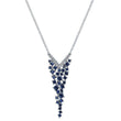 Load image into Gallery viewer, Gabriel &amp; Co. Lusso Blue Sapphire &amp; Diamond &quot;Waterfall&quot; Necklace
