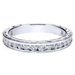 Load image into Gallery viewer, Gabriel &amp; Co. &quot;Abby&quot; Matching Engraved Diamond Wedding Band
