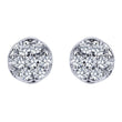 Load image into Gallery viewer, Gabriel Pave Diamond Stud Earrings
