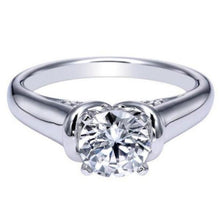 Load image into Gallery viewer, Gabriel &amp; Co. &quot;Lenora&quot; High Polish Diamond Engagement Ring
