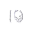 Load image into Gallery viewer, Gabriel Vintage Style Filigree Diamond Hoop Earrings
