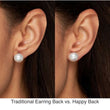 Load image into Gallery viewer, Honora Happy Backs Ear Nut - Single Pair
