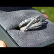 Load and play video in Gallery viewer, Gabriel &amp; Co. Criss Crossing Layered Diamond Ring
