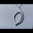 Load and play video in Gallery viewer, Simon G. Harmonie Diamond Pendant
