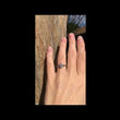 Load and play video in Gallery viewer, Kirk Kara &quot;Dahlia&quot; Leaf Pear Cut Blue Sapphire &amp; Diamond Engagement Ring
