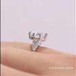 Load and play video in Gallery viewer, Gabriel &amp; Co. Art Deco Inspired Diamond Engagement Ring
