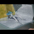 Load and play video in Gallery viewer, Ben Garelick Custom Designed Princess Cut Aquamarine Engagement Ring
