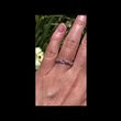 Load and play video in Gallery viewer, Kirk Kara &quot;Pirouetta&quot; Twist Two-Tone Diamond Eternity Wedding Band
