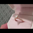 Load and play video in Gallery viewer, Kirk Kara &quot;Stella&quot; Pear Cut Diamond Engagement Ring
