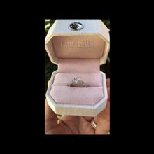 Load and play video in Gallery viewer, Kirk Kara White Gold &quot;Angelique&quot; Diamond Scrollwork Engagement Ring In Box Video
