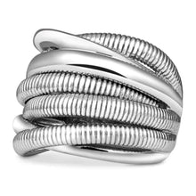 Load image into Gallery viewer, Judith Ripka Eternity Seven Band Highway Ring
