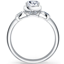 Load image into Gallery viewer, Kirk Kara &quot;Angelique&quot; Rose Cut Diamond Engagement Ring
