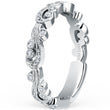 Load image into Gallery viewer, Kirk Kara &quot;Angelique&quot; Skinny Scroll Work Diamond Wedding Band
