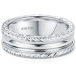 Load image into Gallery viewer, Kirk Kara &quot;Artin&quot; Wheat Hand Engraved Polished Wedding Band
