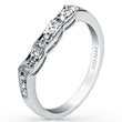 Load image into Gallery viewer, Kirk Kara &quot;Charlotte&quot; Contoured Diamond Wedding Band
