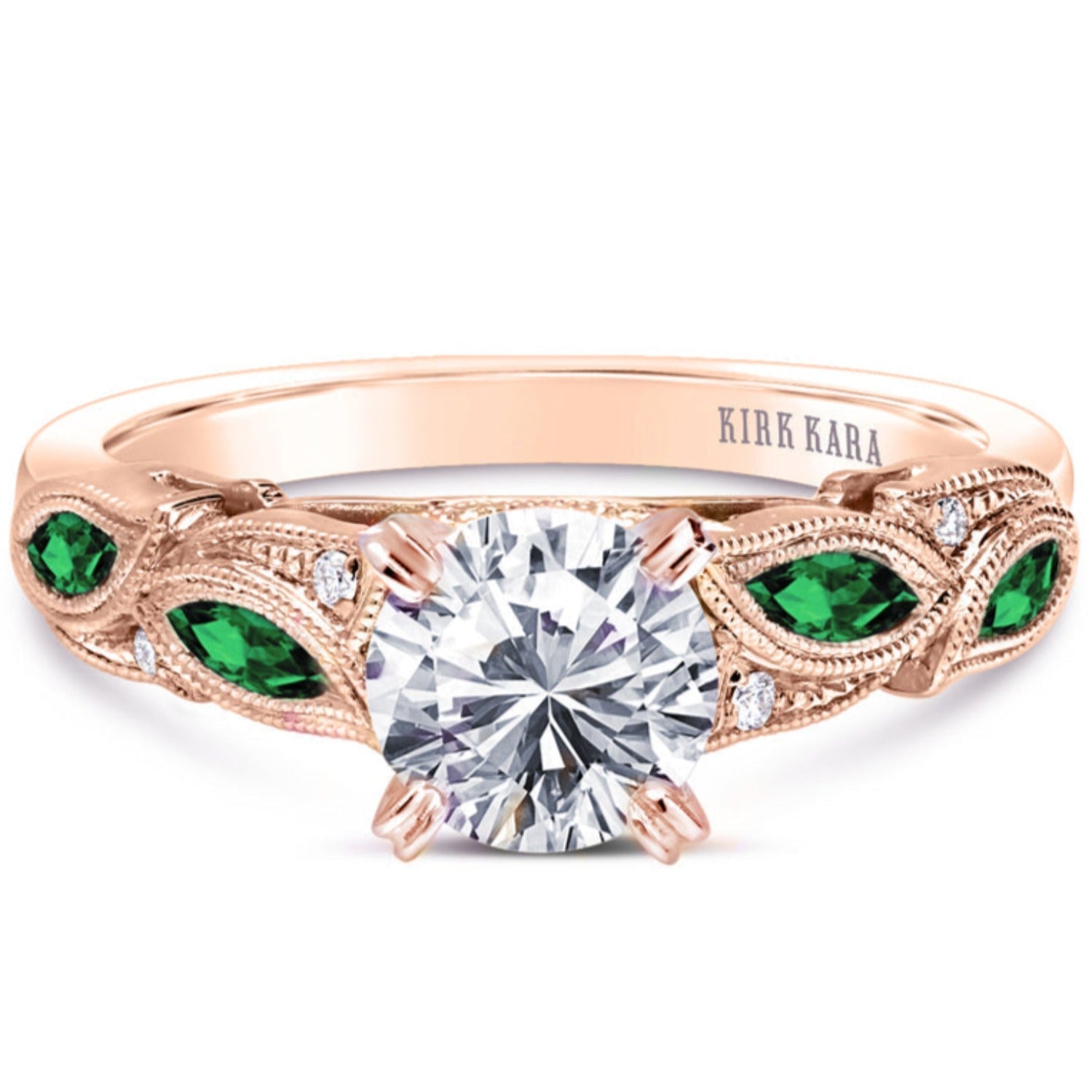 GIA 4.52ct Green Tsavorite Diamond Three Stone Engagement Wedding Platinum  Ring